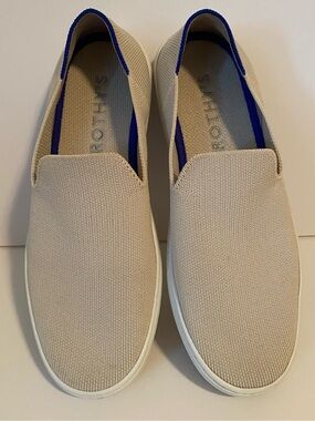 Rothy’s The Original Slip On Sneaker in Sand women’s size 6.5